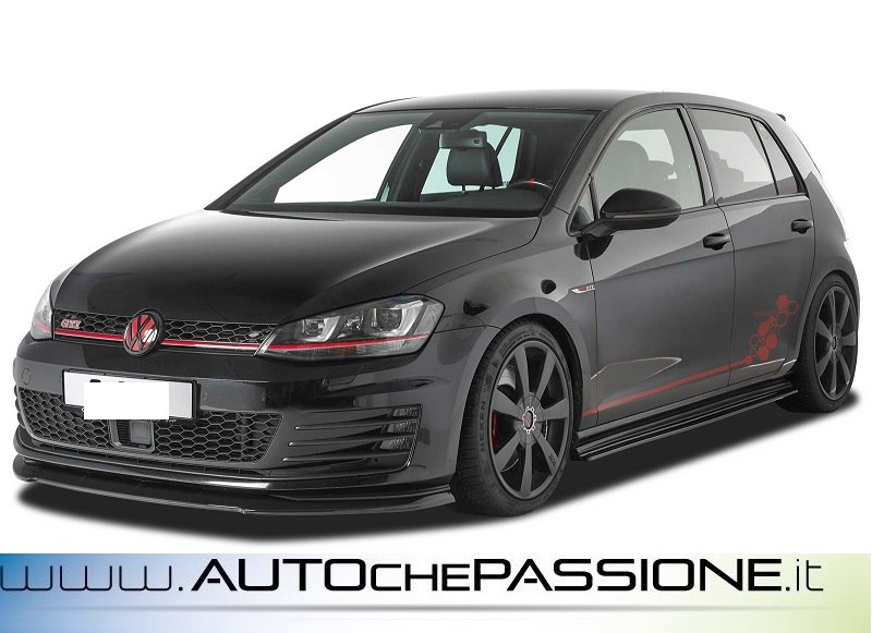 Splitter Spoiler Anteriore Per VW Golf VII 7 GTI GTD GTE 2012 2017 Cod