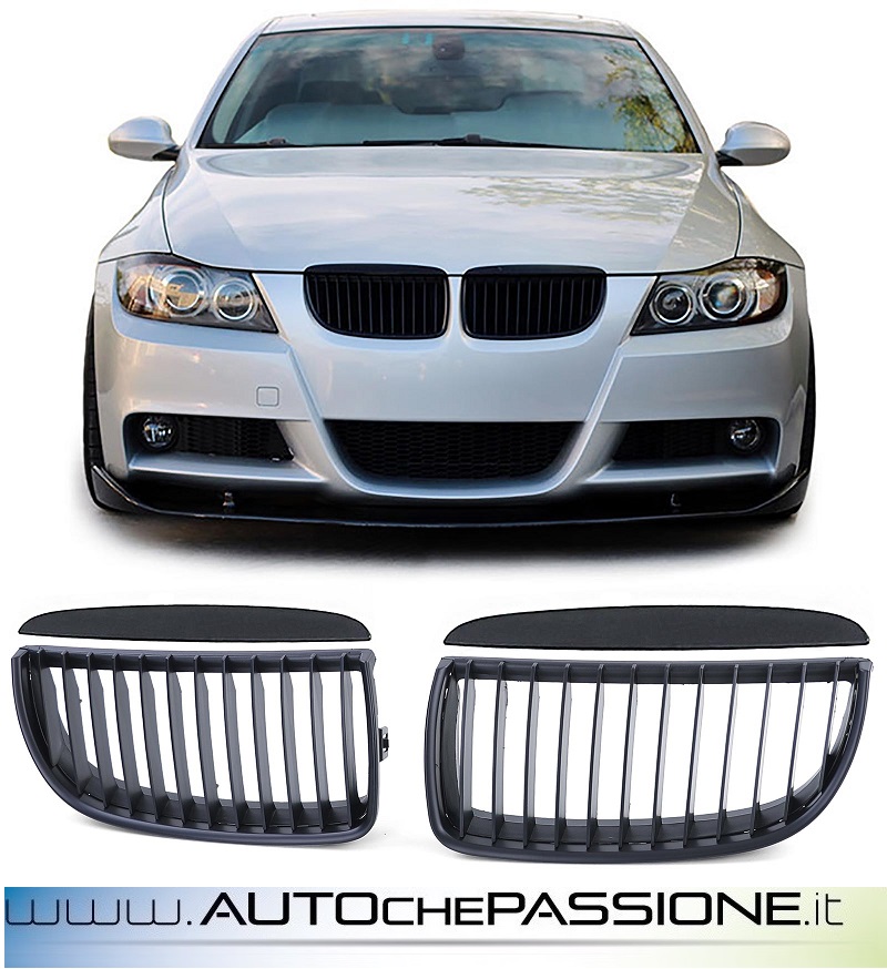 Coppia Griglie Nere Bmw Serie E E Cod