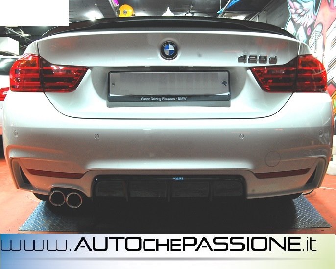Paraurti posteriore M per BMW Serie 4 F32 F33 F34 F36 2013