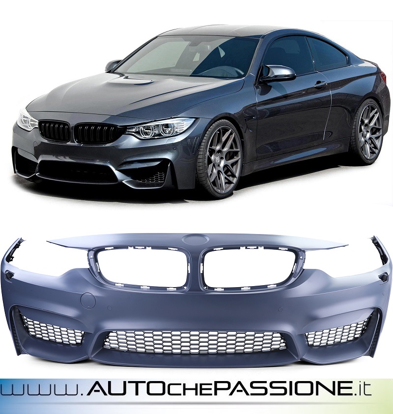 Paraurti anteriore M4 look BMW Serie 4 F32 F33 F36 2013 2017