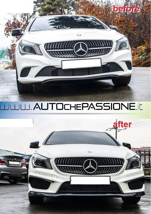 Kit estetico AMG45 look Mercedes CLA C117 2013 2018