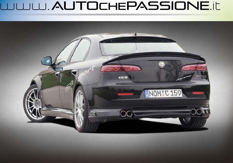 Sotto paraurti Posteriore Alfa Romeo 159 Cod. 781 Autochepassione