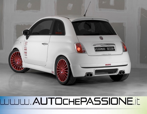Spoiler Alettone per Fiat 500 2007