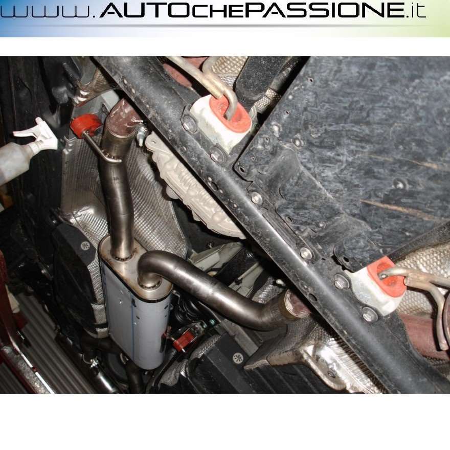 Centrale Sportivo FOX in acciaio per Audi Q7 FSI