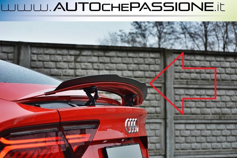 Estensione spoiler AUDI Audi A7 Mk1 S Line 2010 2017