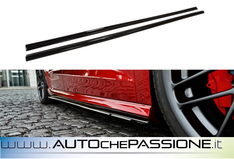 Coppia splitter minigonne per Audi A3 S3 8V dal 2013 Per tutti i modelli S3 e S line