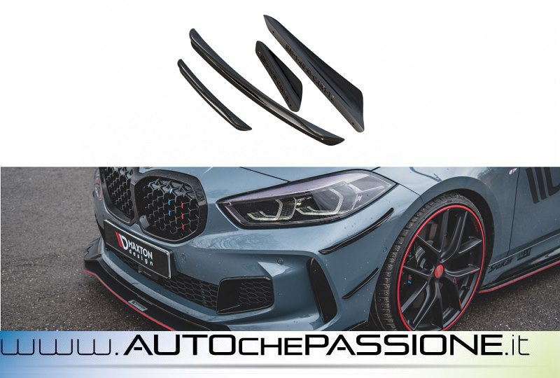 Racing Splitter paraurti anteriore per BMW 1 F40 M Pack 2019