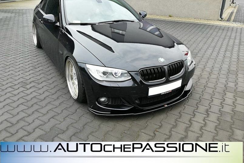Splitter spoiler anteriore V2 BMW 3 E92 M PACK FACELIFT 2010 2013