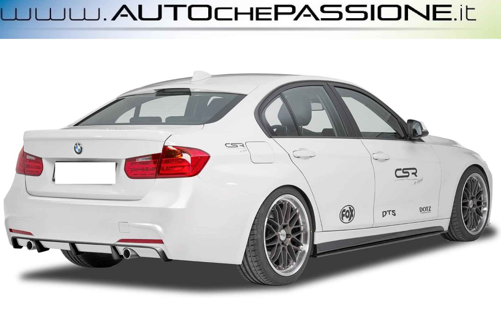 Spoiler Sotto paraurti posteriore per BMW serie 3 F30 F31 2011 15