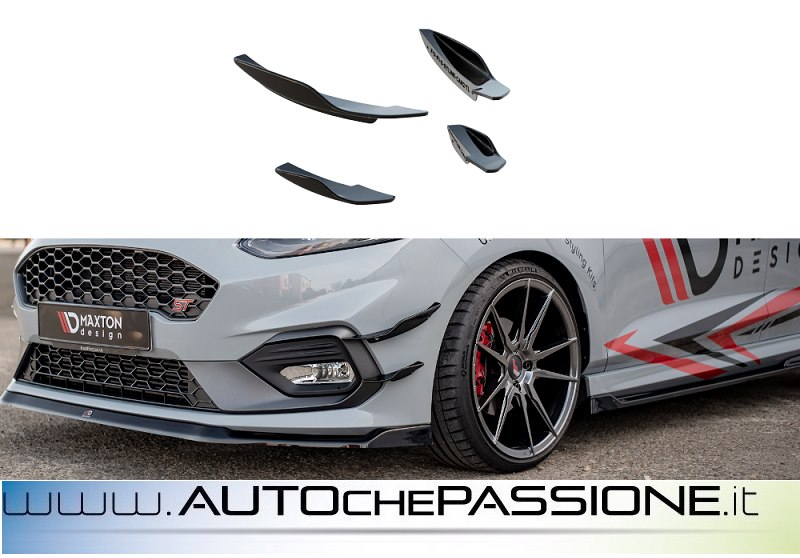 Per Renault Megane Mk2 Laguna labbro paraurti anteriore splitter spoiler euro
