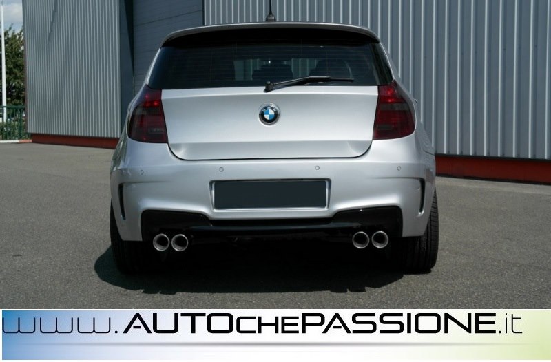 Paraurti posteriore 1M per BMW Serie 1 E81 E87 dal 2007 2013