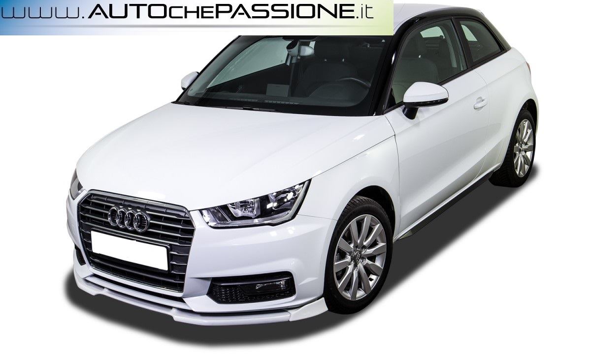Tomzz Audio Cornice Radio In Metallo Per Audi A1 8X 8XA (dal 2010), Colore Nero, Per Sostituire La Radio Originale Con Un Autoradio ISO O Doppio DIN