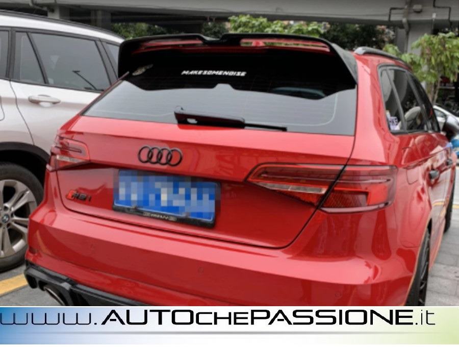 Spoiler Alettone per Audi A3 8V Sportback e 3 porte