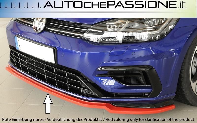 Splitter Spoiler anteriore per VW Golf VII 7 R e R line 2017