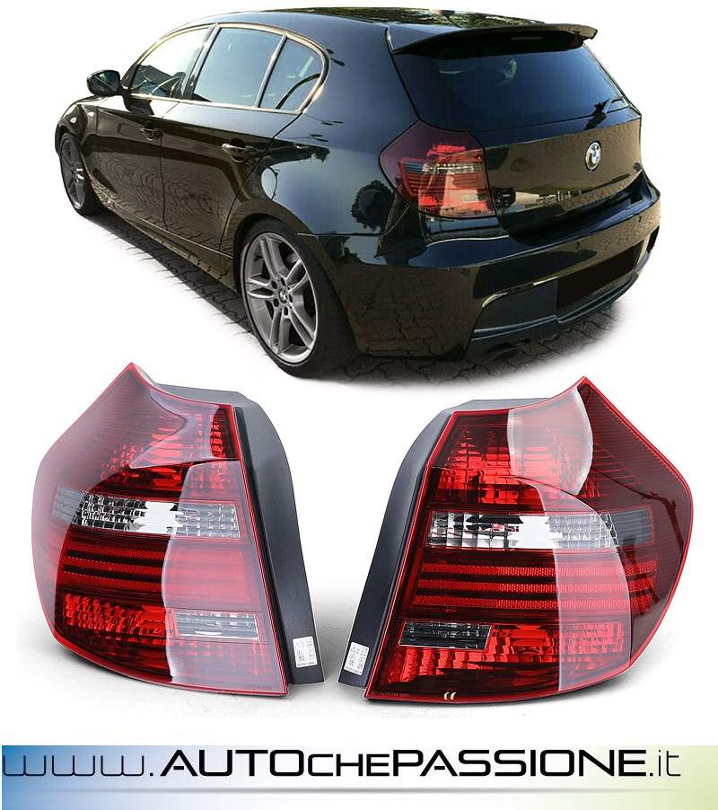Fanali posteriori rossi per BMW SERIE E87 2007 2012