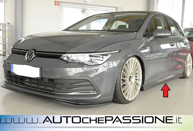 Minigonne Laterali Sottoporta Per Volkswagen Golf 7 R Look | Stile Sportivo | Estetica Auto - Foto 4
