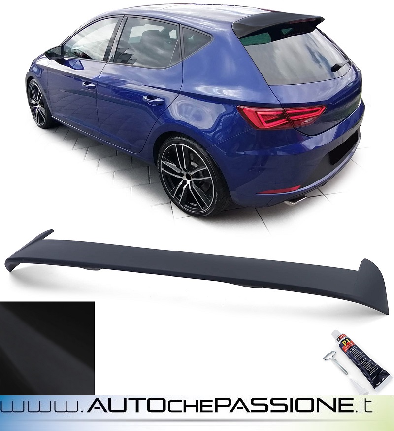 Spoiler alettone per Seat Leon 5F 2012 2020 Cod. 40823SET