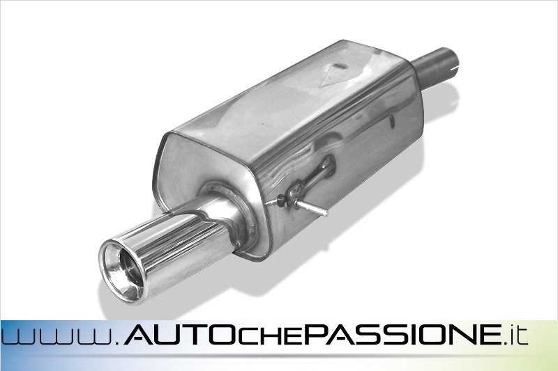 SCARICO SPORTIVO INOXCAR ACCIAIO INOX FORD FIESTA MK7 ST ovale