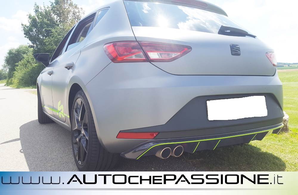 Spoiler Tettuccio Posteriore In ABS Lucido | Compatibile Con Seat 5F Mk3 5 Porte (2013-2020) | Design Aerodinamico | Verniciato E Pronto Al Montaggio - 2