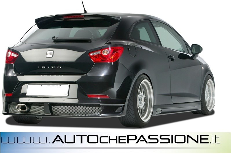 Seat Ibiza Mk4 (6J) '08-: RDX Front Spoiler VARIO-X for SEAT Ibiza 6J, 6J SC & 6J ST Facelift 04