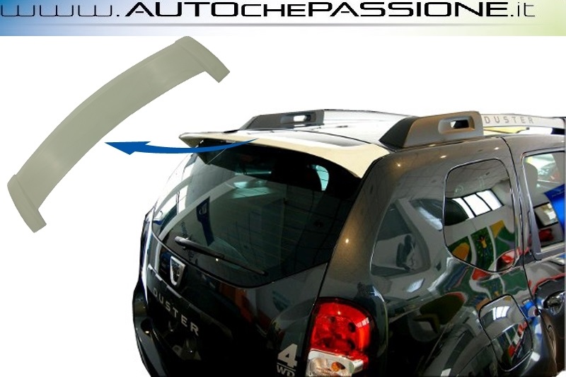 Spoiler alettone per Dacia Duster 4X4 4X2 2010