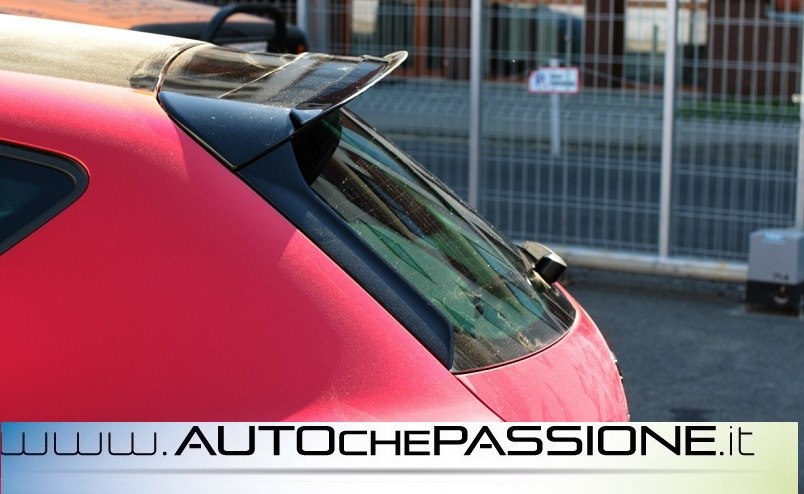 Estensione spoiler alettone Seat Leon Mk3 Cupra FR Facelift 2017