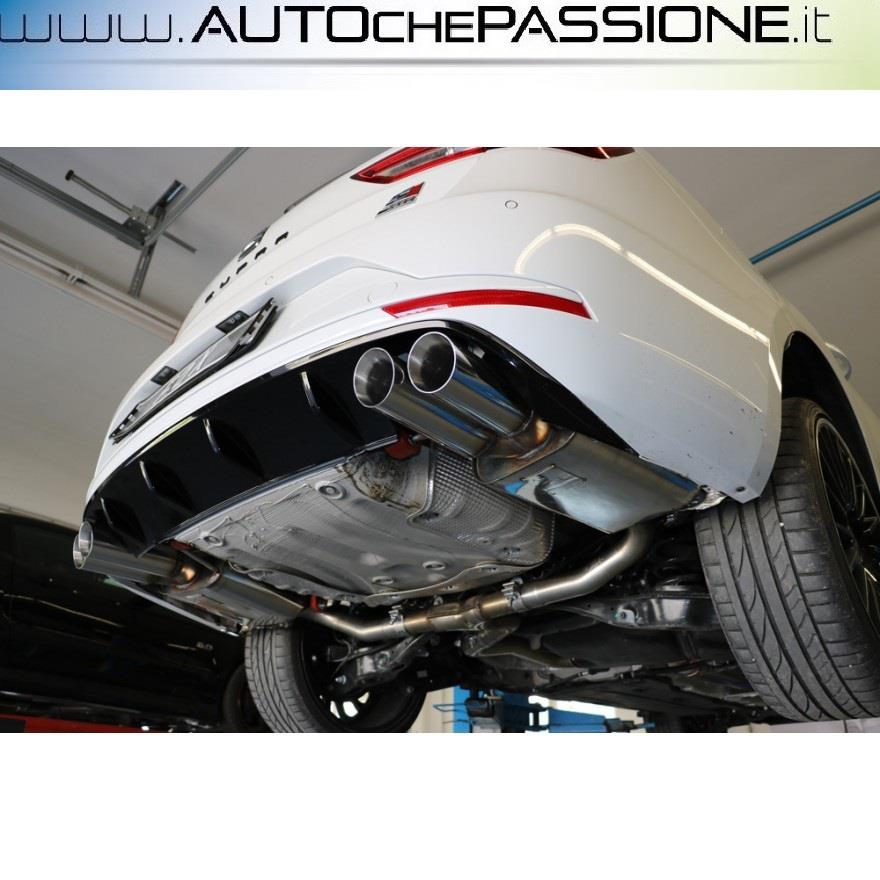 Scarico Sportivo FOX in acciaio omologato per Seat Leon 5F ST Cupra 300 e 4X4