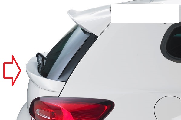 Spoiler portellone per VW Scirocco dal 2008 2017