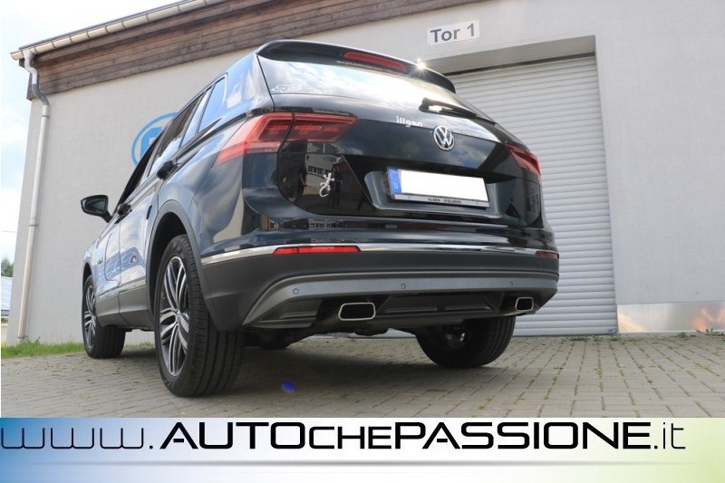 Scarico sportivo NOVUS gruppo N ESD 2x 76mm MS-Design per