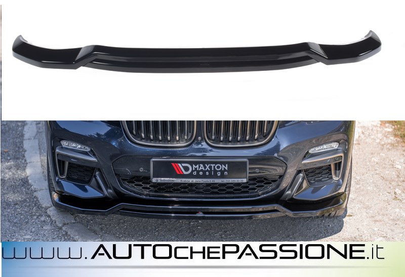 Splitter Spoiler anteriore V1 per BMW X4 M Pack G02 2018