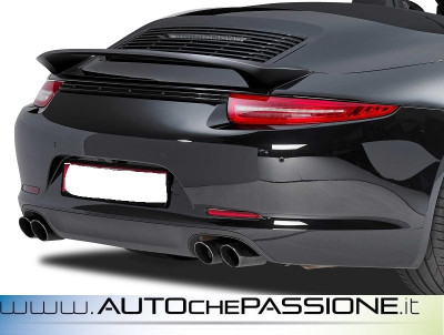 AutoStyle TS OP17 Spoiler Posteriore Per Opel Corsa D Hatchback (S07), Alettone Tetto E Lunotto