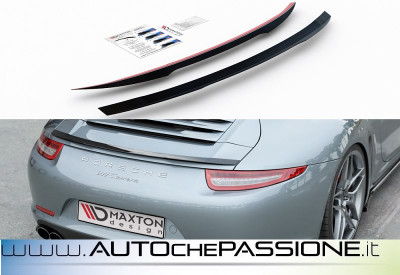 Prolungamento spoiler per Porsche 911 Carrera 991 2011 - 2016