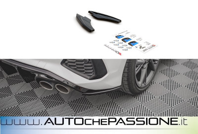 Coppia splitter posteriori V2 per Audi S3 8Y 2020 -
