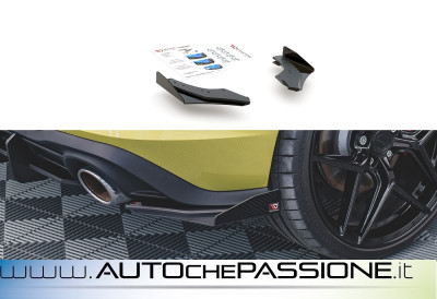 Coppia splitter posteriori per Volkswagen Golf 8 GTI Clubsport 2020 -