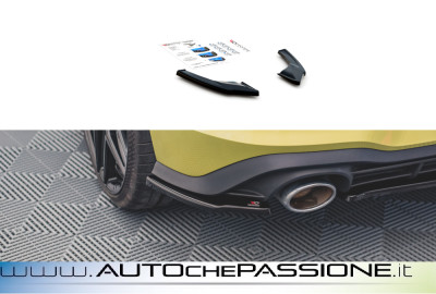 Coppia splitter posteriori per Volkswagen Golf 8 GTI Clubsport 2020 -