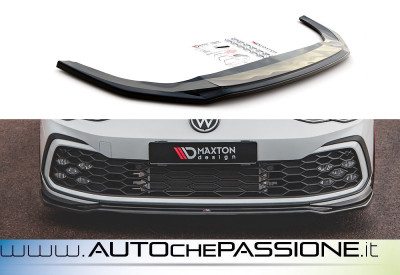 Splitter/Spoiler anteriore V4 per Volkswagen Golf 8 GTI 2020 -