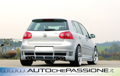 Sotto paraurti posteriore per VW Golf 5 dal 2003>2008