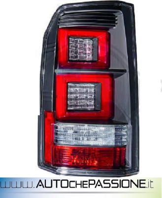 Coppia fanali neri a LED Land Rover Discovery 2004>2013