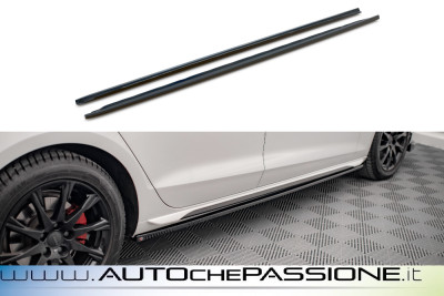 Coppia splitter minigonne per Audi A4 B9 Facelift 2019 -