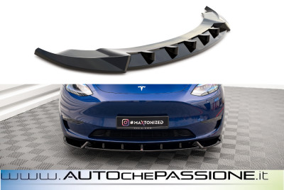 Splitter/spoiler anteriore V1 per Tesla Model Y 2020 -