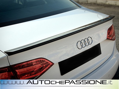 Spoiler/alettone per Audi A4 B8 berlina 2007>2015