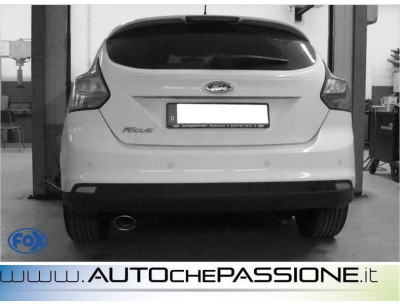 Scarico Sportivo FOX in acciaio per Ford Focus III diesel 2012>