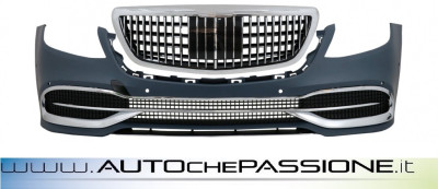 Paraurti anteriore tipo Maybach per Mercedes Classe S W222 2013>2020