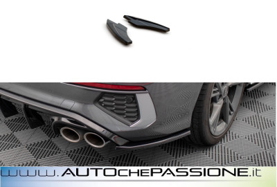 Coppia splitter posteriori per Audi S3 Sedan 8Y 2020>
