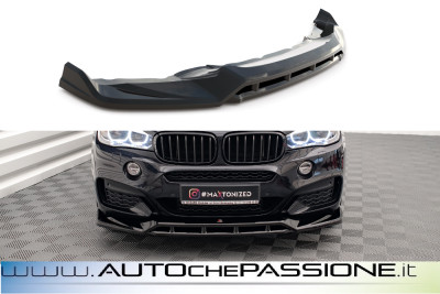 Splitter/spoiler V3 anteriore per BMW X6 M-Pack F16 2014 - 2019