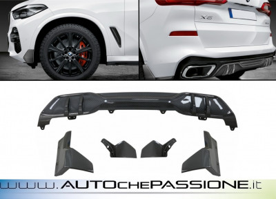 Aero Kit per BMW X5 G05 (2018-2022) M Design carbon look