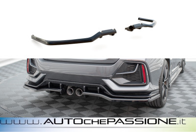 Estrattore posteriore per Honda Civic Sport Mk 10 Facelift 2020 - 2022