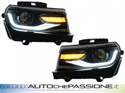 Fari LED DRL adatti Chevrolet Camaro Mk5 Facelift